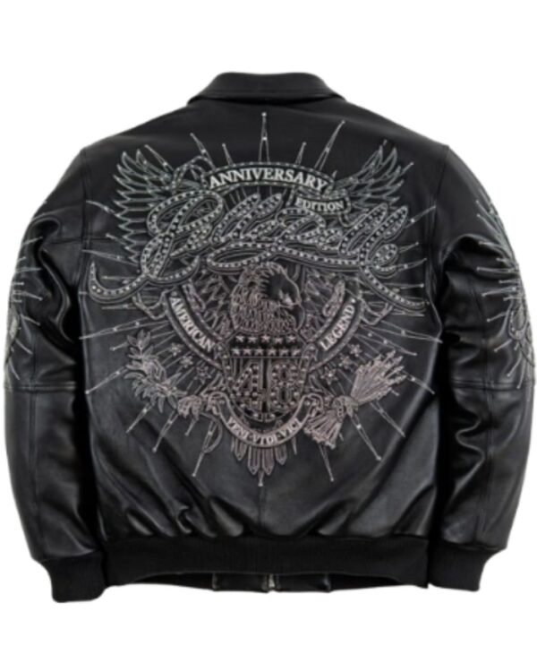 PellePelle "48th Anniversary American Legend" Black Bomber Jacket
