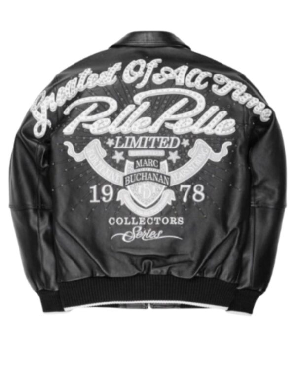 PellePelle "Greatest Of All Time" Collector’s Series Leather Bomber Jacket