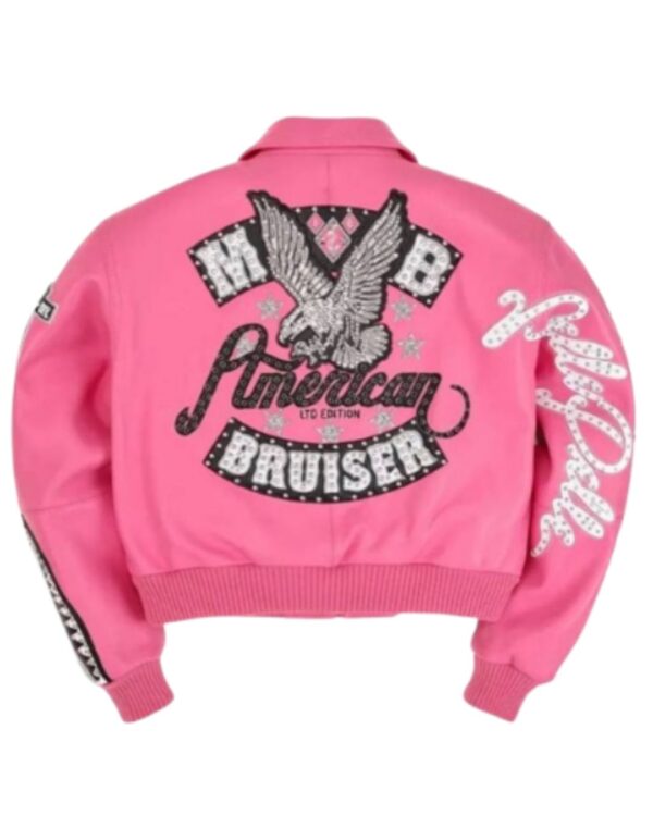 Premium PellePelle "American Bruiser" Limited Edition Leather Bomber Jacket