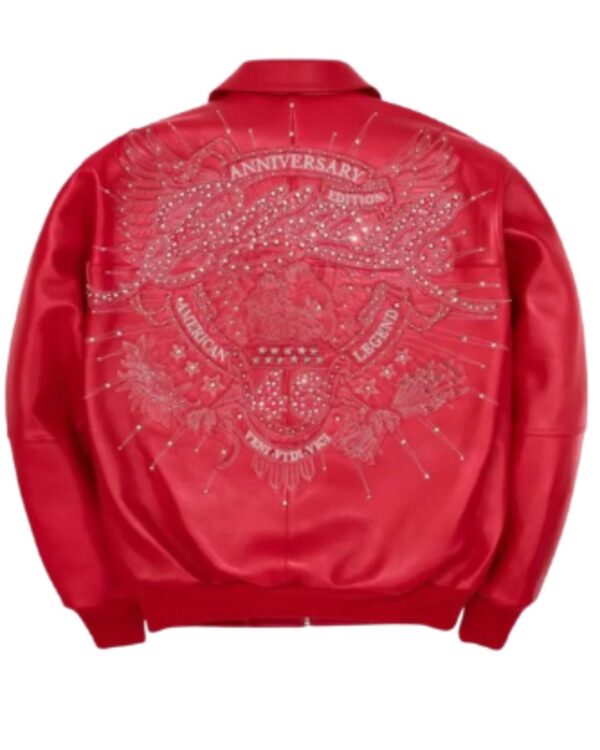 Premium PellePelle "American Legend" 40 Anniversary Edition Leather Bomber Jacket