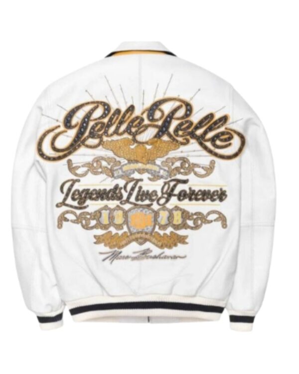 PellePelle "Legends Live Forever" Limited Edition Leather Bomber Jacket