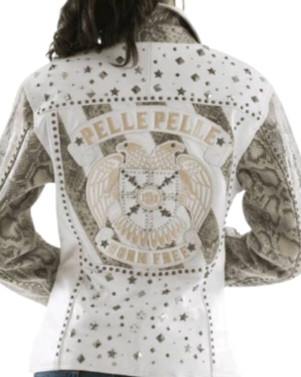 PellePelle "Born Free" Edition Leather Biker Jacket