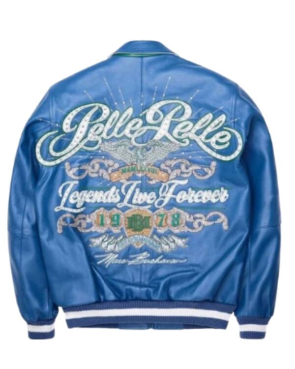 PellePelle "Legends Live Forever 1978" Blue Bomber Jacket
